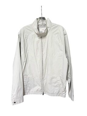 MERONA Men's Lightweight Jacket Windbreaker, Tan Gray, Size L, NWOT